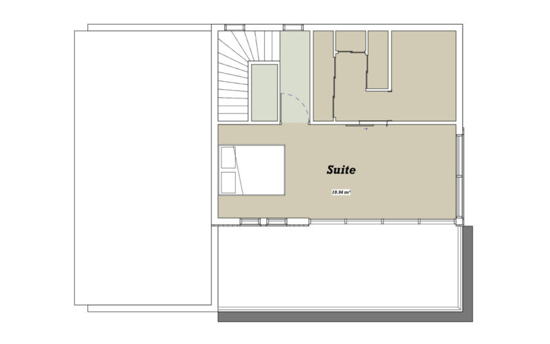 Villa Aimy plan étage