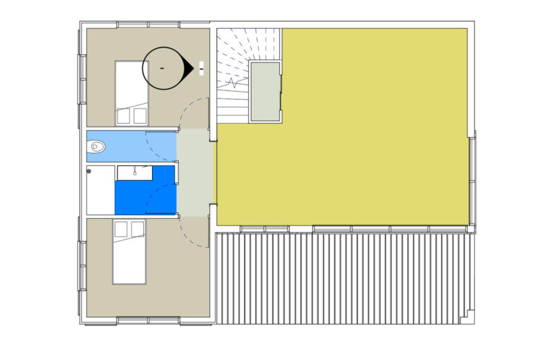Villa Aimy plan du rez de chaussée