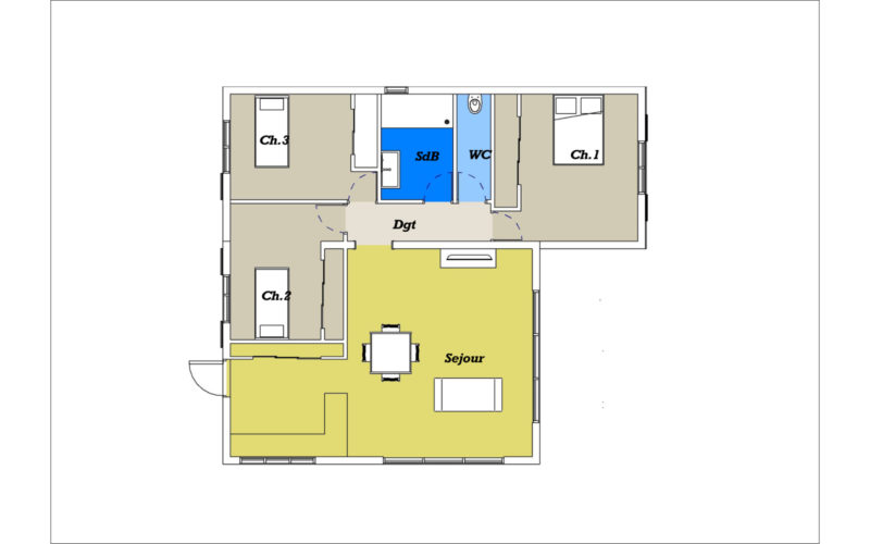 Villa Amélie plan