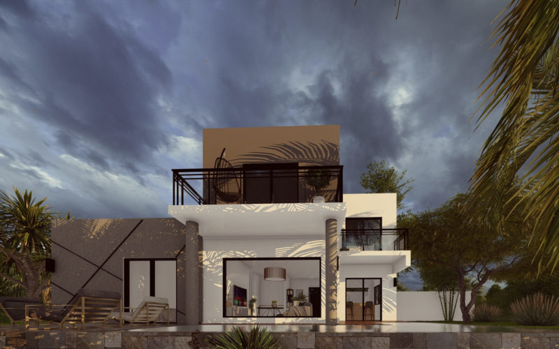 Villa Bella vue de face