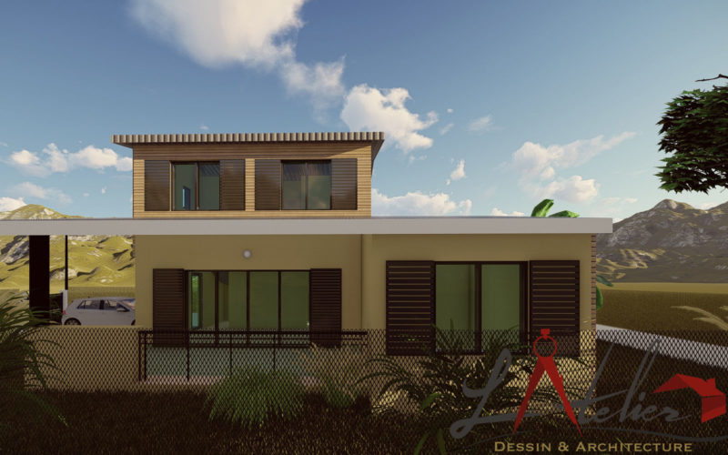 Villa Devendrie vue de face