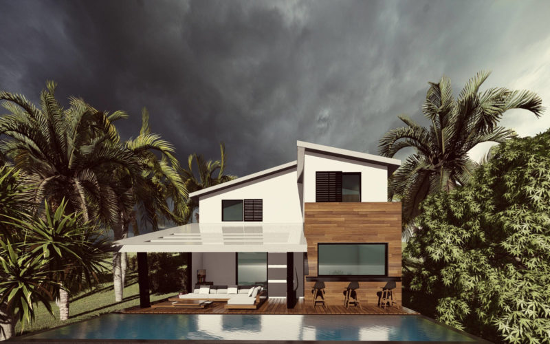 Villa Héléna vue avec piscine