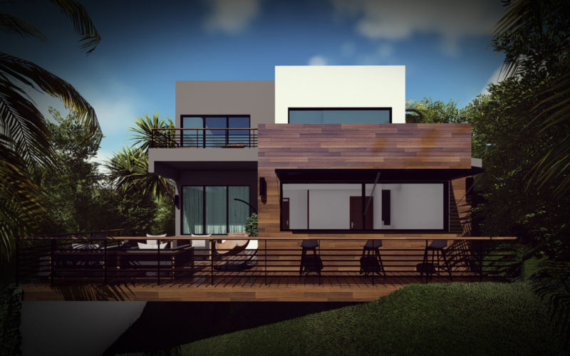 Villa Somontes vue de face