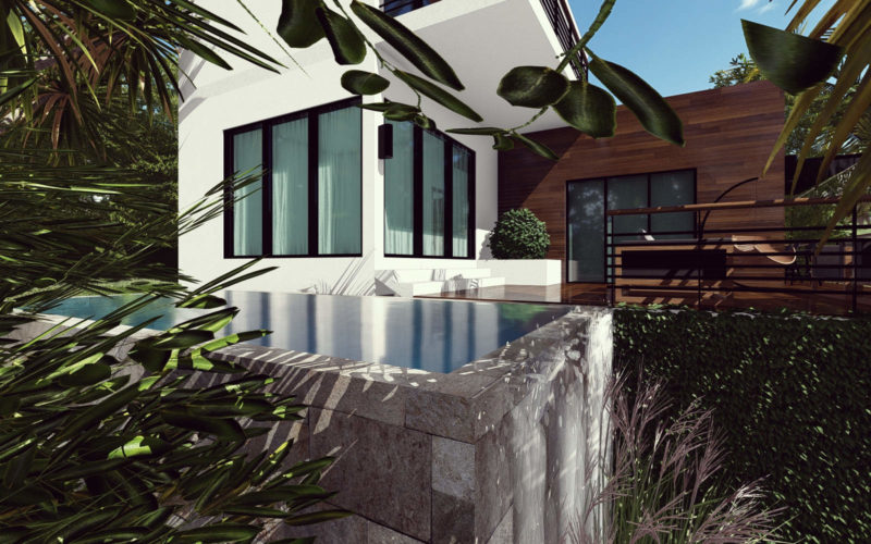 Villa Somontes vue piscine